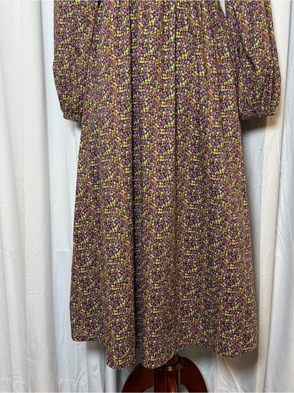 J.Crew Daydream Dress Liberty Busy Izzy Floral Medium Smocked Midi - Picture 7 of 14